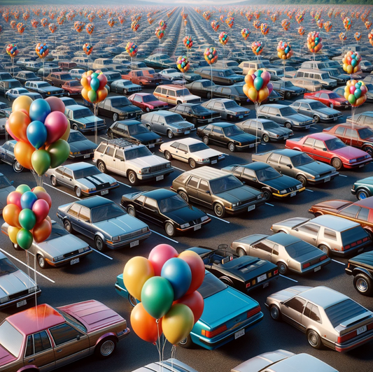 Make Sunsets Monthly: 1,034 Cars
